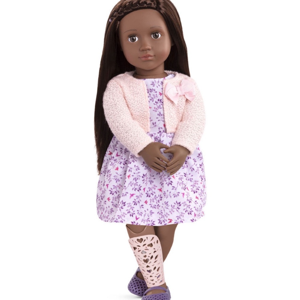 OG Doll with Floral Dress and Accessories